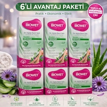 Biowet Sir Ağda Bant Seti Azulen Aloe Vera Tüm Ciltler İçin 41 Parça Kolay Kullanım 6 Paket
