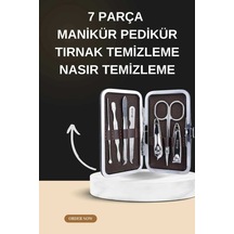 Elektrikli Manikür Pedikür Seti 2 Hızlı 6 Uçlu El Bakımı