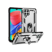 Zore Galaxy M33 Kılıf Nvth Vega Kapak - Gri