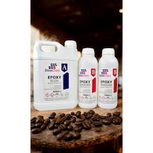 Şeffaf Epoksi Reçine 6 Kg Extra Parlak Hobi-magnet-tepsi-ahşap S