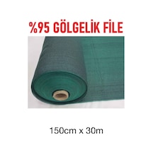 150 X 3000 Abkplastik %95 Genişlik File, Çit Filesi, Çit Örtüsü, Gölgelik Yeşil