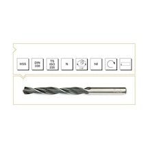 Mte Hss Dın 338 4,4 Mm Haddeli Matkap Ucu