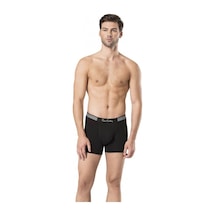Pierre Cardin Erkek Ekonomik 4 Lü Modal Beyaz Boxer Siyah