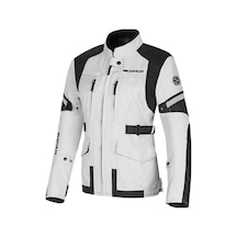Scoyco Jk122 Motosiklet Montu Kadın 4 Mevsim Oxford 600-d Dayanıklı Kumaş Motorcu Mont Women Grey