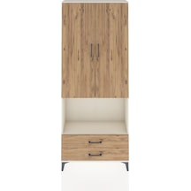 Arges Dolap 3 Raflı 2 Çekmeceli Tek Askılı 88x30x221 Aytaşı-çam Aytası Arges Dolap 3 Raflı 2 Çekmeceli Tek Askılı 88x30x221 Aytaşı-çam Aytası