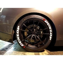 Dunlop 3d Lastik Yazısı Kauçuk - Full İçerik Uygulama Aparatlı - A+ Dayanıklı Ürün
