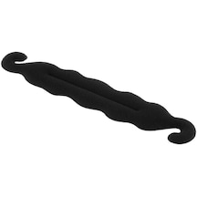 Suntek Topuz Bigudi Sünger Saç Şekillendirici Donut Büküm Siyah