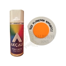 Akçalı Floresan Kavuniçi Turuncu Sprey Boya 400 ML - 522