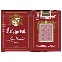 Bicycle Aristocrat 727 Bank Note Cards Red Kırmızı Oyun Kağıdı İs