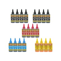 Ekoset Canon G4400 G4410 Uyumlu Renkli Mürekkep 100 ML 20'li Set