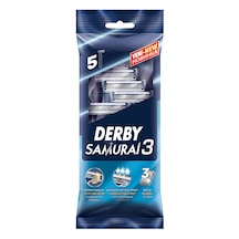 Derby Samurai3 Kullan-At Tıraş Bıçağı 5'li