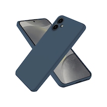 Samsung Galaxy Uyumlu   A06 Kılıf First Silikon - Lacivert