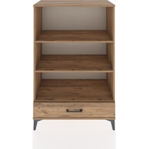 Hyperion Dolap 3 Raflı Tek Çekmeceli 88x44x134 Çam-çam Çam