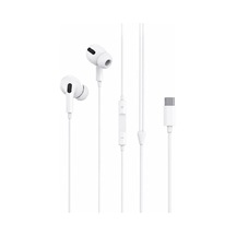 Honor 70 İle Uyumlu Silikonlu Type C Titan Serisi Kablolu Kulaklık 1.2m Süper Bass Tk-01 003
