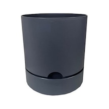 Polıwork Saksı Begonya 12 Cm Antrasit
