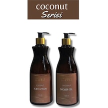 Coconut Serisi Duş Jeli Ve Vücut Losyonu Seti 500 Ml