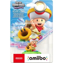 Captain Toad & Talking Flower Super Mario Bros Wonder Serisi Amiibo