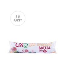 Battal Boy Çöp Torbası 75 X 90 Cm 10 Lu Rulo X 5 Paket 50 Adet Mavi