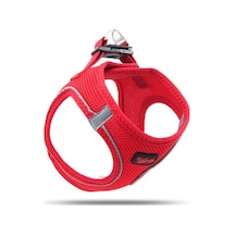 Tailpetz Air Mesh Harness Göğüs Tasması Neon Kırmızı Medium