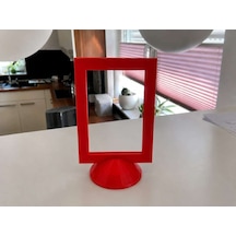 3d Baskı Modern Fotoğraf Çerçevesi - Masaüstü Ve Raf Üstü Dekoratif Resimlik-kırmızı Diğer