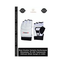 Özel Üretim Yetişkin Performans Müsabaka Te-100 Taekwondo Eldiveni Bilek Sargılı-s 100 Çok Renkli