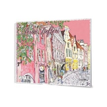 Çınar Karton Kapak 24x34 Cm 15 Yaprak Spiralli Resim Defteri