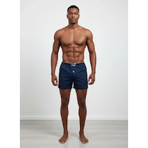 Alfa Aksesuar 03 Huma One Erkek Havlu Bel Düz Boxer Battal Boy 3xl- 3adet Lacivert