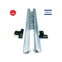 Yeniler Tandem Çift Açılım Çakmece Rayı 50 Cm Mandal Dahil