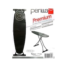 Perilla Premium Ütü Masası Kılıfı, 54x162 Cm, Antrasit, Örgü Kumaş, 9 Mm Sünger Çok Renkli