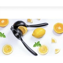Mimoza Döküm Limon Ve Narenciye Sıkacağı Mat Siyah Döküm Diğer