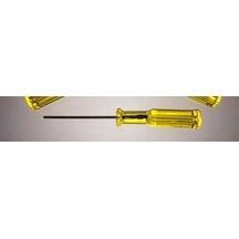 3x80mm Düz Tornavida Sarı Hak-san