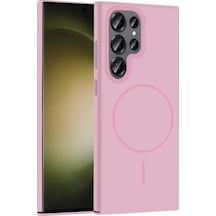 Joko Samsung Galaxy S24 Ultra Broş Magsafe Kapak - Pembe