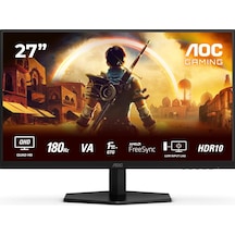 Aoc Q27G42XNE 27" 180 Hz 0,5 MS Freesync 2K Hdr10 Fast Va Gysnc Oyuncu Monitörü