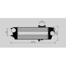 MOBIS 282712A600 INTERCOOLER ARA SOĞUTUCU i30 ELANTRA 06-