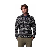 Columbia Erkek Outdoor Çeyrek Fermuarlı Polar Üst 2097741012 Siyah Siyah