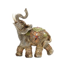 Trendooze Fil Heykelciği, Reçine Hayvan Dekor, 18x22cm, Uniq Tasarım 18cmx22cm