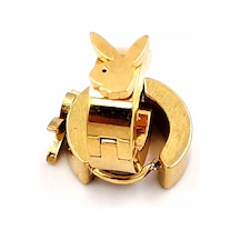 316 L Çelik Gold Renk Unisex Figürlü Küpe Gold