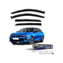 Opel Astra L Kromlu Cam Rüzgarlığı Niken 2022+ Sonrası Modeller