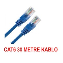 Alfais 4613 Cat6 İnternet Ethernet Rj45 Lan Kablosu 30 Metre