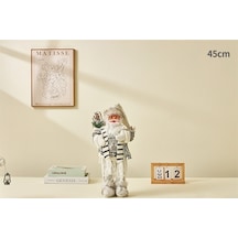 Noel Baba Xintean Fener Yılbaşı Süs Ev Dekorasyon 45cm