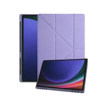 Newface Samsung Galaxy Tab A11 Kalemlikli Mars Tablet Kılıfı - Lila
