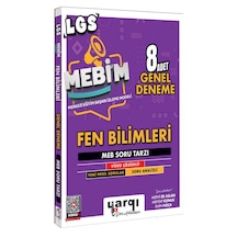 Yargı Ders Arkadaşım 8.sınıf Lgs Mebim Fen Bilimleri 8 Adet Genel Deneme