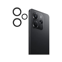 Ilkeshop Joko Xiaomi Redmi Note 14 4g Pvd Metal Kamera Lens - Siyah