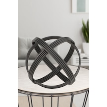 Satürn Metal Aksesuar Siyah 20 Cm