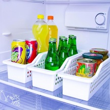 3 Adet Düzenleyici Sepet-pratik Düzenleyiciler Plastik Diğer