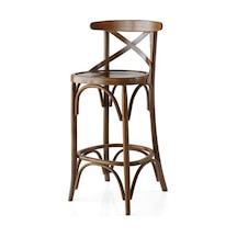 Mobilgen Evra Bar Sandalye Ceviz