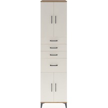 Hyperion Dolap 2 Raflı 4 Çekmeceli 4 Kapaklı 60x44x243 Çam-aytaşı Atlas Çam