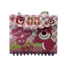 Sweet Panda Not Defteri A7 Spiralli 9x11cm 70 Yaprak - 2 Adet Çok Renkli