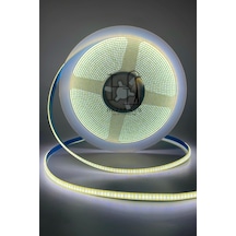 5 Volt 5mm 400 Ledli İnce Esnek Cob Şerit Led Beyaz 6000-6500k Ip20 5 Metre