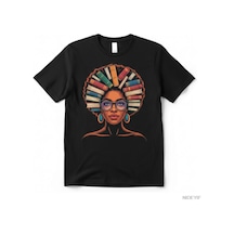 Flood Of Style Siyah Tarih Ayı Öğretmen Kitapları Afro T-shirt Erkekler Kadınlar Için % 100% Pamuklu T Shirt Çok Renkli